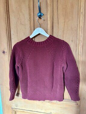 Everlane Chunky Cropped Sweater